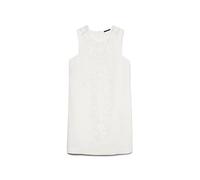 SISLEY Damen 4ehxlv05v Dress, Weiß, 38 EU