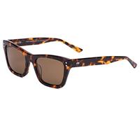 SITO SHADES Break of Dawn Quadratische Sonnenbrille Polarisiert/Nicht-Polar Opt. Herren Damen Designer Modern Retro Konzert Festival UV 100, Honey Tort, Einheitsgröße
