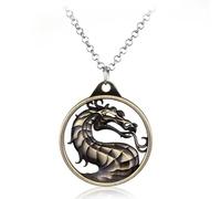 SiVaji Necklace Halskette Ketten Schmuck Herren Frauen Anhänger Necklacevintage Halskette Drache Herren Accessoires Gold0