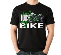 siviwonder Unisex T-Shirt - Bike Motorrad Sportler grün - Dont Touch My - Fun schwarz XL