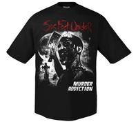 Six Feet Under Murder Addiction T-Shirt L