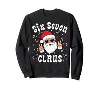 Six Seven Santa Claus Funny 67 Christmas Meme Boys Girls 6 7 Sweatshirt