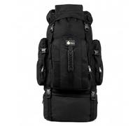 SiXsigma Sports XLarge 120L Wandern Camping Rucksack Gepäck Festival Reisetasche Holdall, Schwarz , 120 Litre