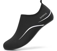 Sixspace Badeschuhe Damen Wasserschuhe Herren Schwimmschuhe Gr.34-47 | Aquaschuhe Schnelltrocknend Atmungsaktiv Strandschuhe Leicht Rutschfest Surfschuhe für water Beach Pool Surfen Yoga