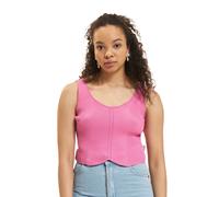 Sixth June Sommer Strick Tank Tops rosa M