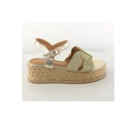 Sixth Sens Keilsandaletten in Gold - Größe 40 | Damen Sandalen