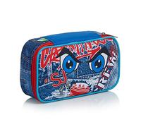 SJ Gang Quick Case, Federmäppchen, Mäppchen, Mehrfarbig, Federtasche für Schreibwaren, Etui mit Stiften, Kugelschreiber, & mehr, Mädchen & Jungen, Schule - Grundschule, Augen