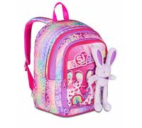 SJ GANG STYLE JAM GANG Advanced Schulrucksack, Lila, Doppelfach und Trinkflasche, 29 l, Grundschulrucksack, Mädchenrucksack