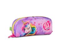 SJ GANG STYLE JAM GANG Fable Journey, violett, Federmäppchen mit einzigartigem Stifthalter, Zubehör Rucksack, Grundschule, Mädchen