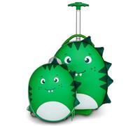 SJ Gang Style Jam Gang Trolley-Rucksack für Kinder, in Tierform, mit Brustgurt mit Schnalle, gepolstertem Rücken und Namensschild innen