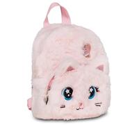 SJ GANG STYLE JAM GANG Kinderrucksack, Mini Rucksack für Kinder, ab 3 Jahren, Kindertasche für Kita und Kindergarten, Krippenrucksack, rosa, Kätzchen