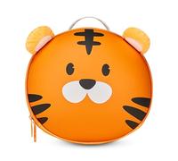 SJ GANG STYLE JAM GANG Kleiner Schulrucksack für Kinder, Fancy Animals, Orange, Motiv: Löwen, Schule und Freizeit, Orange, Taglia Unica, Modern