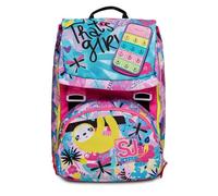 SJ GANG STYLE JAM GANG Rucksack für Mädchen und Jungen, mehrfarbig, 27 x 41 x 16 cm, mehrfarbig, Taglia unica, schule