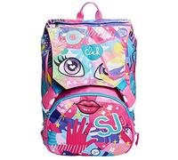 SJ GANG STYLE JAM GANG Schulranzen für Grundschule, ab 1. Klasse, Erweiterbarer Rucksack, Extra Volumen; Geräumige Schultasche für Mädchen und Jungen, rosa