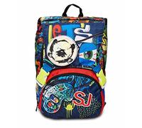 SJ GANG STYLE JAM GANG Schulranzen für Grundschule, ab 1. Klasse, Erweiterbarer Schulranzen, Extra Volumen; Geräumige Schultasche für Mädchen und Jungen, mehrfarbig