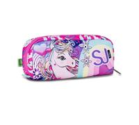 SJ GANG STYLE JAM GANG Welpen Federmäppchen, Mädchen und Jungen, Rosa, Einheitsgröße, Rosa, Taglia Unica, schulisch