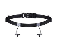 SJBAUTYO Triathlon Startnummernband,Laufgürtel mit Nummernhalter, 6 Ring Running Belt, Bauchtasche Gürteltasche für Triathlon, Marathon, Laufen, Radfahren