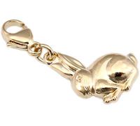 SJR Charm Hase Gold 333 Anhänger Kaninchen 8 Karat Einhänger
