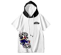 SK8 The Infinity Manga Kurzarm Hoodie Casual Sweatshirts Herren Pullover 3D Bedruckte Tops Miya Chinen Cosplay Kostüm