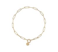 Skagen Agnethe Pearl Damen Goldfarbene Halskette aus Messing, SKJ5024710