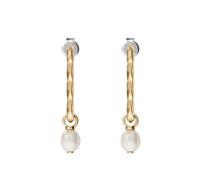 Skagen Agnethe Pearl Damen Goldfarbene Ohrringe aus Messing, SKJ5025710
