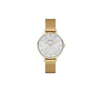 Skagen ANITA Uhr Damenuhr Edelstahl gold Zirkonia