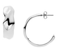 Skagen Creolen Edelstahl silber Damen