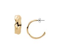 Skagen Creolen Edelstahl gold Damen
