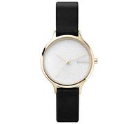 Skagen Damen Analog Quarz Uhr mit Leder Armband SKW2671