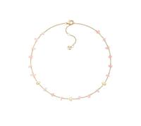 Skagen Damen Anja Quartz Goldfarbene Edelstahl-Halskette, SKJ1865710