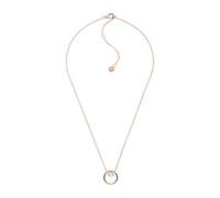 Skagen Damen Collier ELIN Edelstahl rosé Glas 45 cm