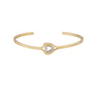 Skagen Damen Edelstahl und Halbedel mit Manschette Armreif