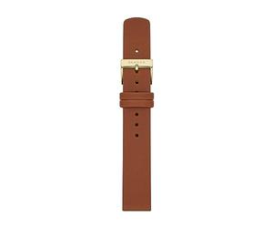 Skagen Damen-Uhrenarmband aus Edelstahl, 12 mm, 16 mm, Braun, 16 mm, Uhrenarmbänder