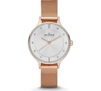Skagen Damenuhr Edelstahl rosé Damen