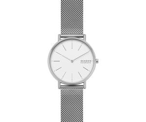 Skagen Damenuhr Edelstahl silber Damen