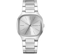 Skagen Herren Analog Quarz Uhr mit Edelstahl Armband SKW6934