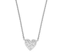 Skagen Halskette Für Frauen Kariana, Länge: 457.2mm+70mm, Breite: 11.5mm, Höhe: 11mm Silber Edelstahl Halskette, SKJ1683040