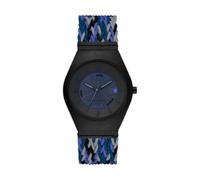 Solaruhr SKAGEN "GRENEN SAMSØ SERIES, SKW6871" Armbanduhren blau (blau, grau, schwarz) Herren Solaruhren (96631108-0)
