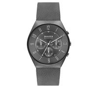 Skagen Herren Uhr Armbanduhr Chronograph Grenen Edelstahl SKW6821