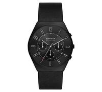 Skagen Herren Uhr Chronograph Armbanduhr Grenen Leder SKW6843