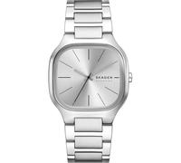 Skagen Herrenuhr Edelstahl silber Herren