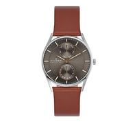 Skagen Holst Herrenuhr, Quarz Multifunktionswerk mit Edelstahl- oder Lederarmband