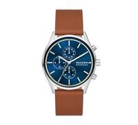 Skagen Holst Uhr für Herren, Quarz-Chronographenwerk mit Edelstahl- oder Lederarmband