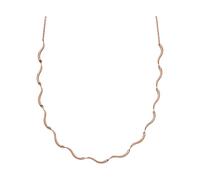 Collier SKAGEN "WAVE, SKJ1745791, SKJ1746710" Halsketten Gr. Edelstahl, Länge: 46 cm, rosegold (roségoldfarben) Damen Colliers (87002232-0)