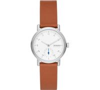 Skagen Kuppel Damenuhr, Quarz-Dreizeiger-Uhrwerk mit Edelstahl-, Stoff- oder Lederarmband
