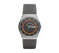 Skagen Melbye Drei-Zeiger-Uhr mit Edelstahl-Mesh-Band