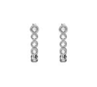 Skagen Moderne Glitz Damen Silberfarbene Ohrringe aus Messing, SKJ5022040