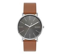 Skagen SKW6578 SIGNATUR Uhr Herrenuhr Lederarmband braun
