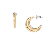 Skagen Women's Stainless Steel Push Back Earrings Haselnuss,Length: 10MM, Height: 9.7MM