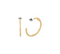 Skagen Women's Stainless Steel Push Back Earrings Haselnuss,Length: 10MM, Height: 9.7MM